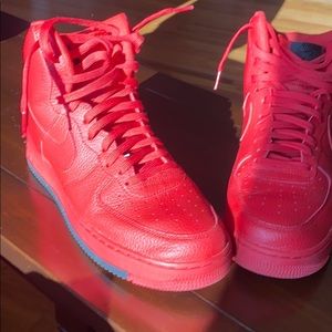 Air Force 1 high top - Red